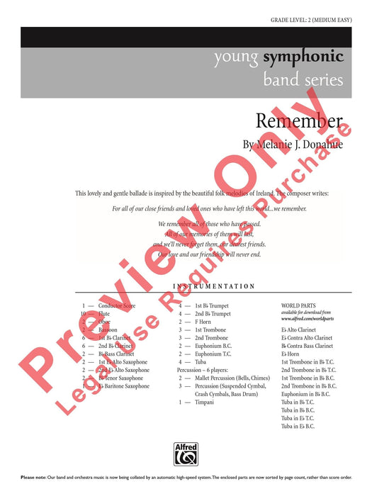 Remember 總譜 | 小雅音樂 Hsiaoya Music