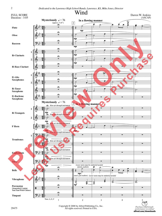 Wind 管樂 總譜 | 小雅音樂 Hsiaoya Music