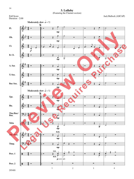 Belwin Very Beginning Band Kit #4 A Complete Concert Including: Russian Folk Dance / Popcorn / Lullaby / March of the Midgets 音樂會 民謠舞曲 搖籃曲進行曲 總譜 | 小雅音樂 Hsiaoya Music