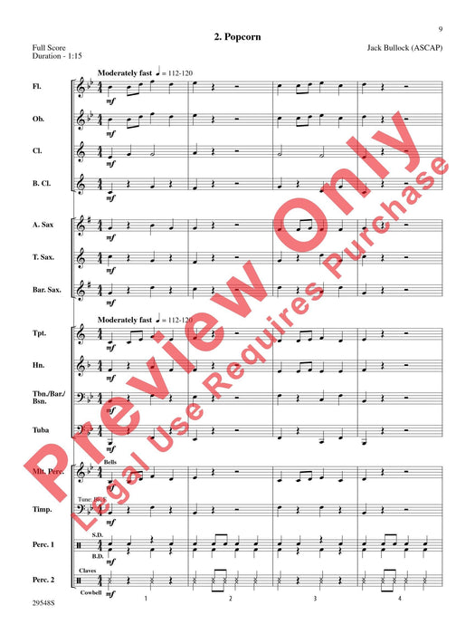 Belwin Very Beginning Band Kit #4 A Complete Concert Including: Russian Folk Dance / Popcorn / Lullaby / March of the Midgets 音樂會 民謠舞曲 搖籃曲進行曲 | 小雅音樂 Hsiaoya Music