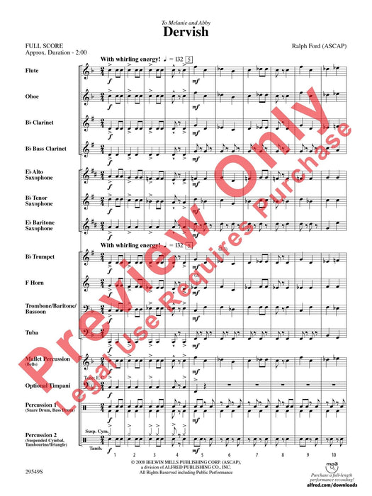 Dervish 總譜 | 小雅音樂 Hsiaoya Music