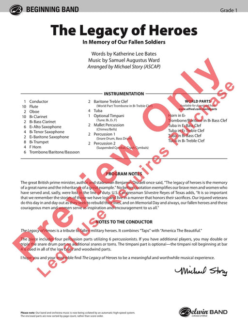 The Legacy of Heroes 總譜 | 小雅音樂 Hsiaoya Music