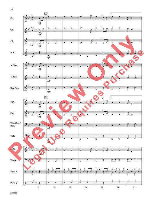 Belwin Beginning Band Kit #4 A Complete Concert Including: Largo / The Marine's Hymn / Down Deep / Slam Dunk 音樂會 讚美歌 總譜 | 小雅音樂 Hsiaoya Music