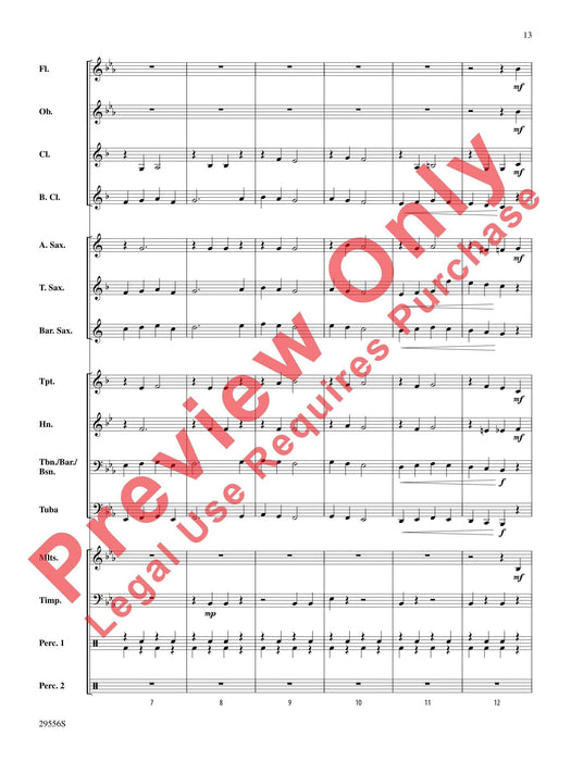 Belwin Beginning Band Kit #4 A Complete Concert Including: Largo / The Marine's Hymn / Down Deep / Slam Dunk 音樂會 讚美歌 總譜 | 小雅音樂 Hsiaoya Music