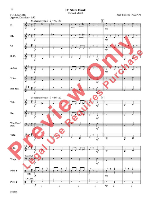 Belwin Beginning Band Kit #4 A Complete Concert Including: Largo / The Marine's Hymn / Down Deep / Slam Dunk 音樂會 讚美歌 總譜 | 小雅音樂 Hsiaoya Music