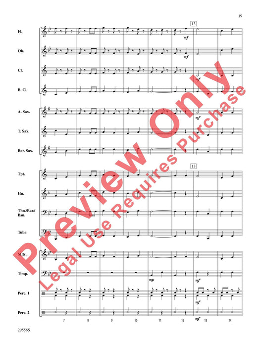 Belwin Beginning Band Kit #4 A Complete Concert Including: Largo / The Marine's Hymn / Down Deep / Slam Dunk 音樂會 讚美歌 總譜 | 小雅音樂 Hsiaoya Music