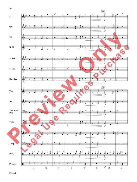 Belwin Beginning Band Kit #4 A Complete Concert Including: Largo / The Marine's Hymn / Down Deep / Slam Dunk 音樂會 讚美歌 總譜 | 小雅音樂 Hsiaoya Music