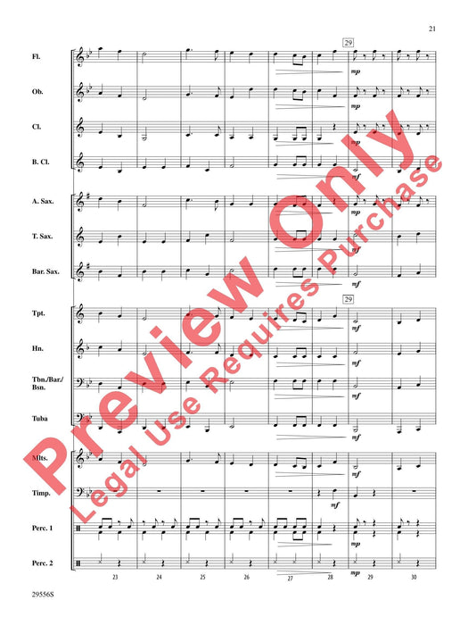 Belwin Beginning Band Kit #4 A Complete Concert Including: Largo / The Marine's Hymn / Down Deep / Slam Dunk 音樂會 讚美歌 總譜 | 小雅音樂 Hsiaoya Music