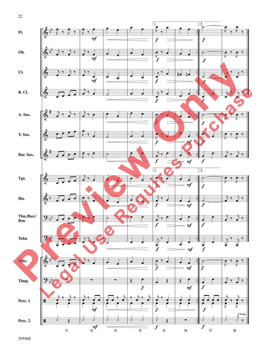 Belwin Beginning Band Kit #4 A Complete Concert Including: Largo / The Marine's Hymn / Down Deep / Slam Dunk 音樂會 讚美歌 總譜 | 小雅音樂 Hsiaoya Music