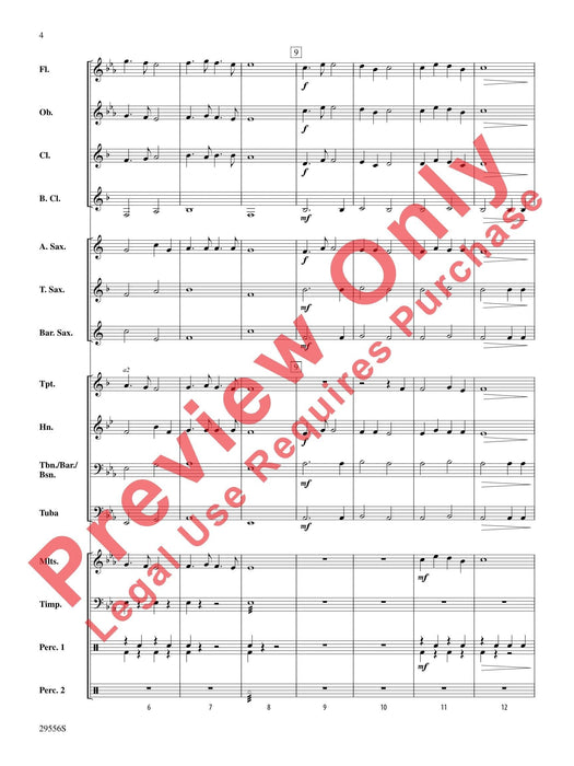 Belwin Beginning Band Kit #4 A Complete Concert Including: Largo / The Marine's Hymn / Down Deep / Slam Dunk 音樂會 讚美歌 總譜 | 小雅音樂 Hsiaoya Music