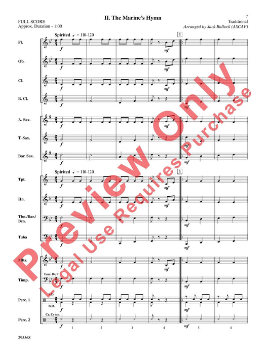 Belwin Beginning Band Kit #4 A Complete Concert Including: Largo / The Marine's Hymn / Down Deep / Slam Dunk 音樂會 讚美歌 總譜 | 小雅音樂 Hsiaoya Music