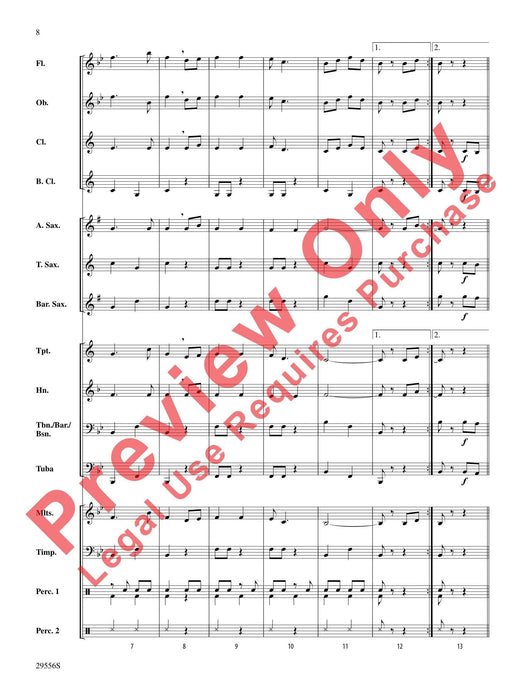 Belwin Beginning Band Kit #4 A Complete Concert Including: Largo / The Marine's Hymn / Down Deep / Slam Dunk 音樂會 讚美歌 總譜 | 小雅音樂 Hsiaoya Music