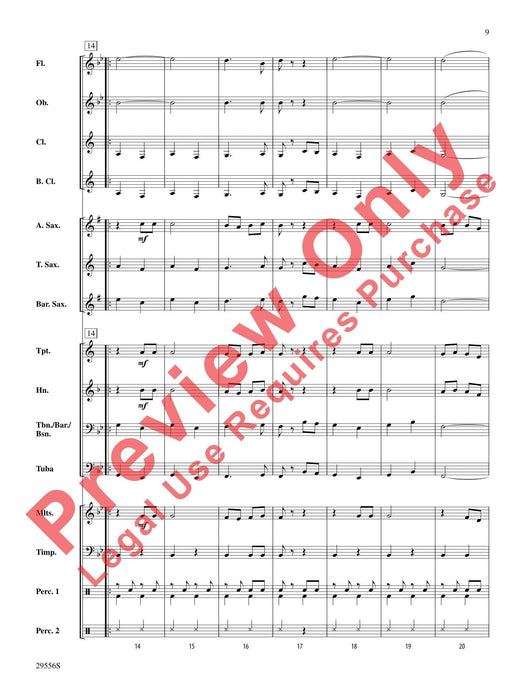 Belwin Beginning Band Kit #4 A Complete Concert Including: Largo / The Marine's Hymn / Down Deep / Slam Dunk 音樂會 讚美歌 總譜 | 小雅音樂 Hsiaoya Music