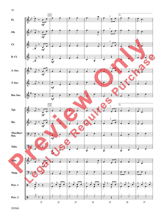 Belwin Beginning Band Kit #4 A Complete Concert Including: Largo / The Marine's Hymn / Down Deep / Slam Dunk 音樂會 讚美歌 | 小雅音樂 Hsiaoya Music