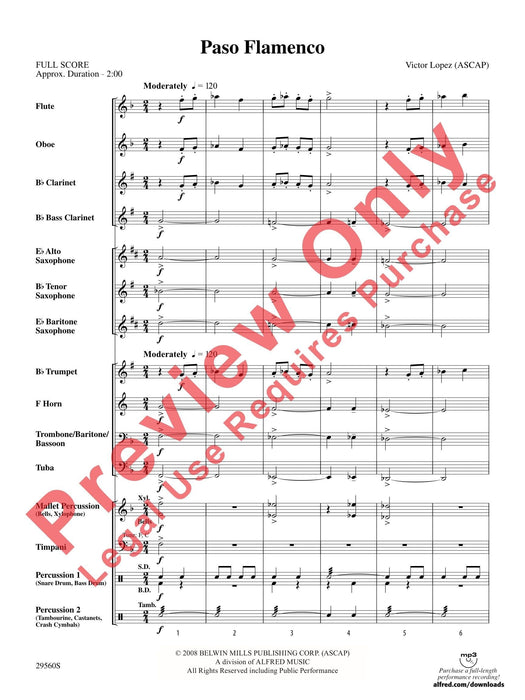 Paso Flamenco 總譜 | 小雅音樂 Hsiaoya Music