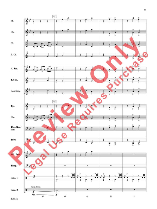 Flourish for Winds and Percussion 擊樂器 總譜 | 小雅音樂 Hsiaoya Music