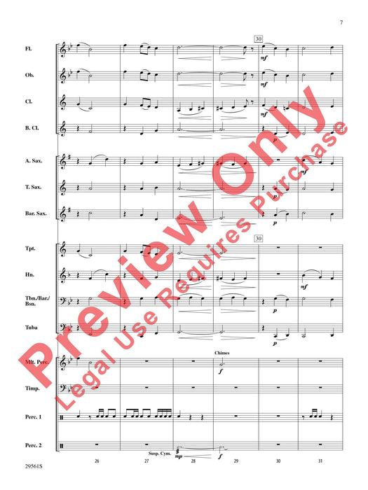 Flourish for Winds and Percussion 擊樂器 總譜 | 小雅音樂 Hsiaoya Music