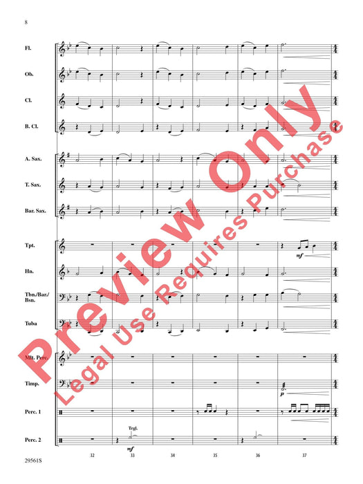 Flourish for Winds and Percussion 擊樂器 總譜 | 小雅音樂 Hsiaoya Music