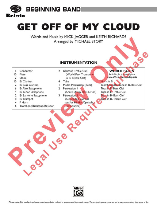 Get Off of My Cloud 總譜 | 小雅音樂 Hsiaoya Music