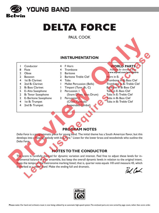 Delta Force 總譜 | 小雅音樂 Hsiaoya Music