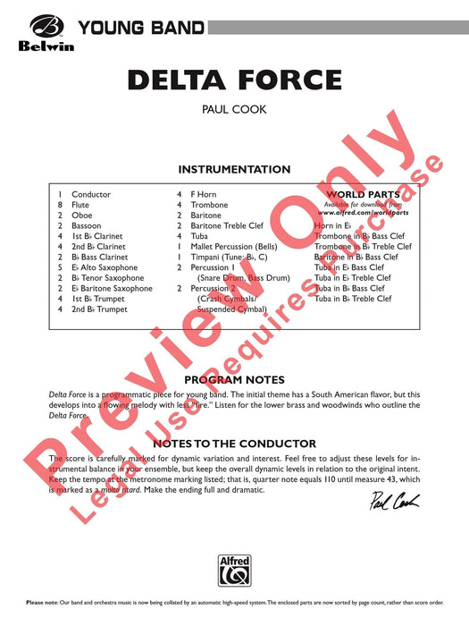 Delta Force 總譜 | 小雅音樂 Hsiaoya Music