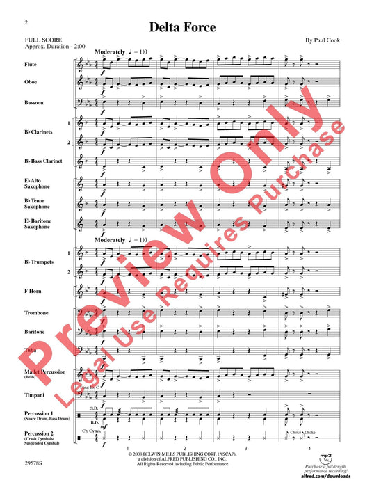 Delta Force 總譜 | 小雅音樂 Hsiaoya Music