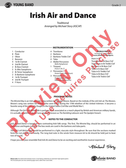 Irish Air and Dance 舞曲 總譜 | 小雅音樂 Hsiaoya Music