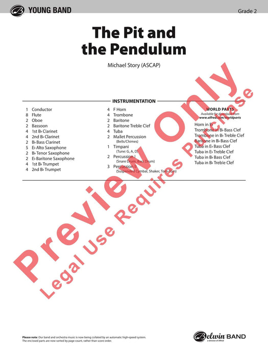 The Pit and the Pendulum 總譜 | 小雅音樂 Hsiaoya Music