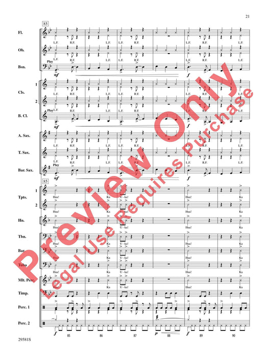 The Temple of Ka Uka 總譜 | 小雅音樂 Hsiaoya Music