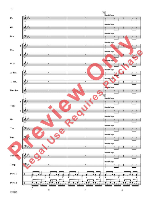 Swahili Folk Hymn (Bwana Awabariki) 民謠 總譜 | 小雅音樂 Hsiaoya Music