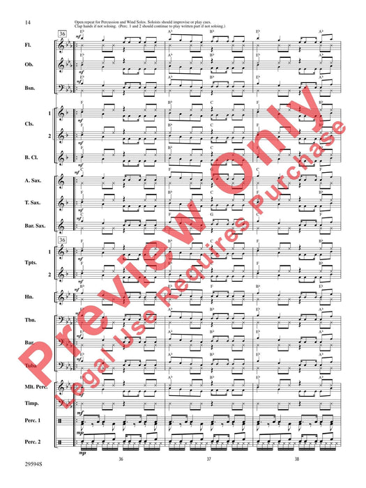 Swahili Folk Hymn (Bwana Awabariki) 民謠 總譜 | 小雅音樂 Hsiaoya Music