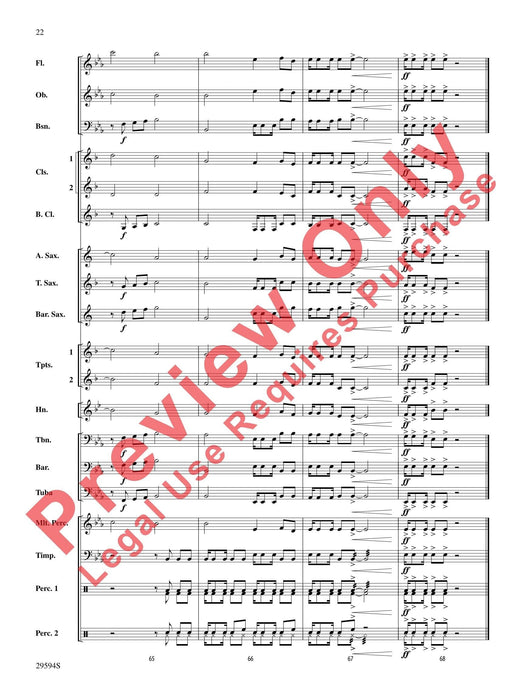 Swahili Folk Hymn (Bwana Awabariki) 民謠 總譜 | 小雅音樂 Hsiaoya Music