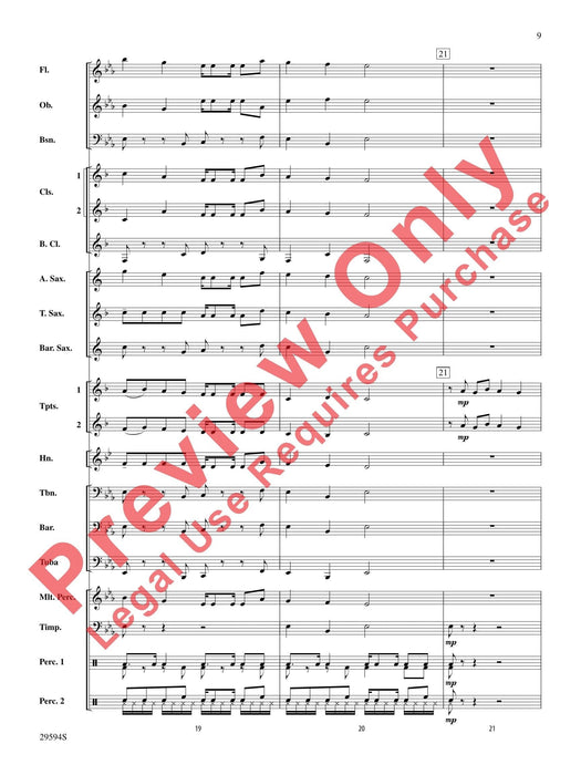 Swahili Folk Hymn (Bwana Awabariki) 民謠 總譜 | 小雅音樂 Hsiaoya Music