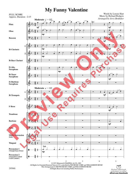 My Funny Valentine 總譜 | 小雅音樂 Hsiaoya Music