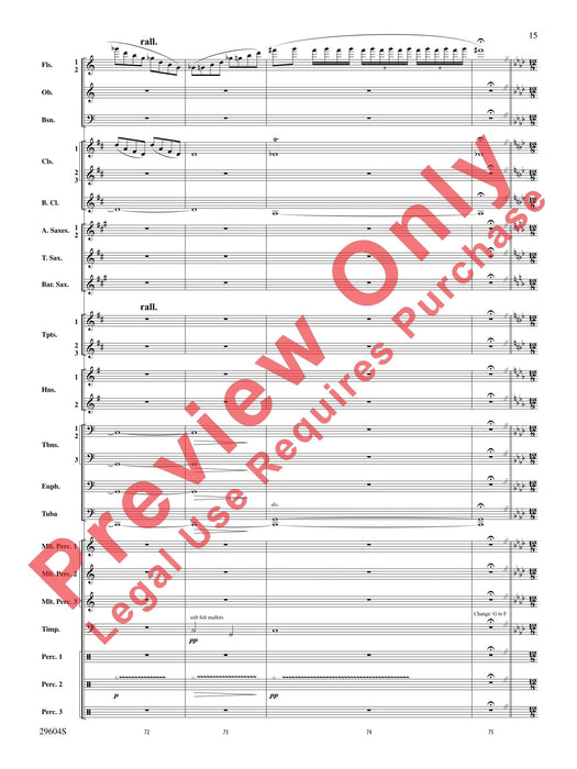 Glaciers 總譜 | 小雅音樂 Hsiaoya Music