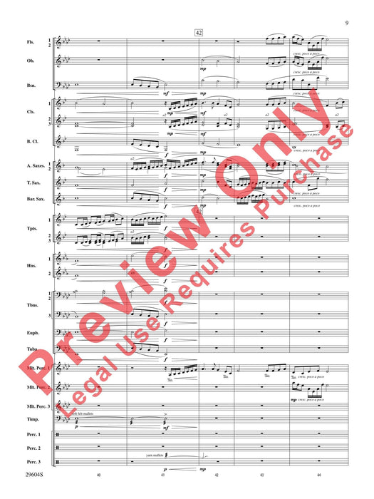 Glaciers 總譜 | 小雅音樂 Hsiaoya Music