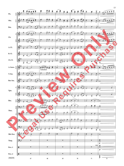 Declaration and Flourish (Movement III from the Vaughan Williams Suite) 樂章 組曲 總譜 | 小雅音樂 Hsiaoya Music