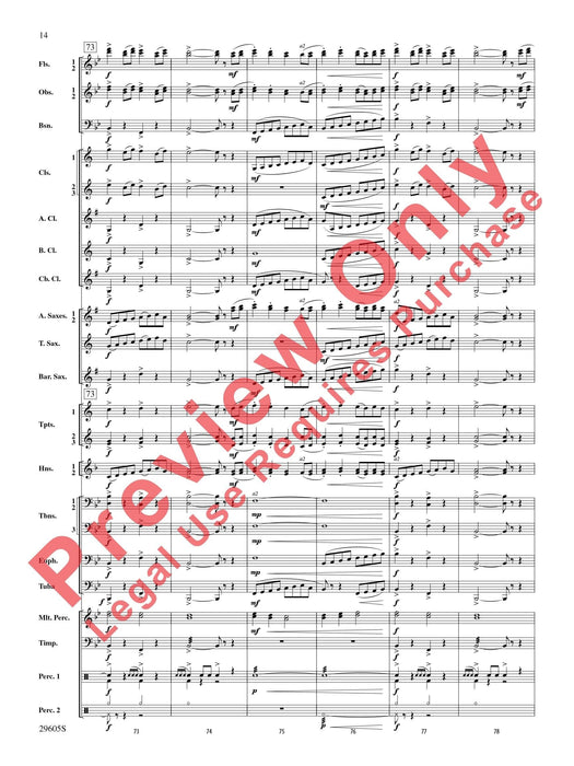 Declaration and Flourish (Movement III from the Vaughan Williams Suite) 樂章 組曲 總譜 | 小雅音樂 Hsiaoya Music