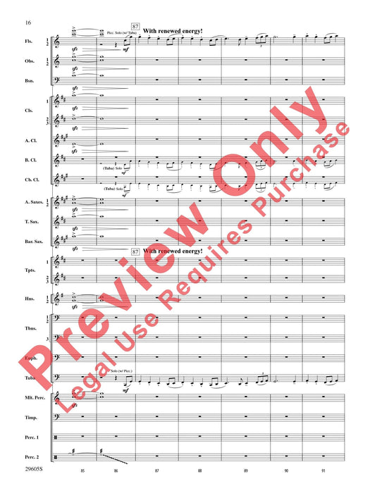 Declaration and Flourish (Movement III from the Vaughan Williams Suite) 樂章 組曲 總譜 | 小雅音樂 Hsiaoya Music