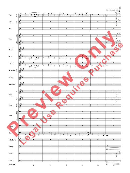 Declaration and Flourish (Movement III from the Vaughan Williams Suite) 樂章 組曲 總譜 | 小雅音樂 Hsiaoya Music