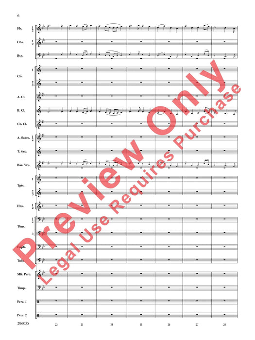 Declaration and Flourish (Movement III from the Vaughan Williams Suite) 樂章 組曲 總譜 | 小雅音樂 Hsiaoya Music