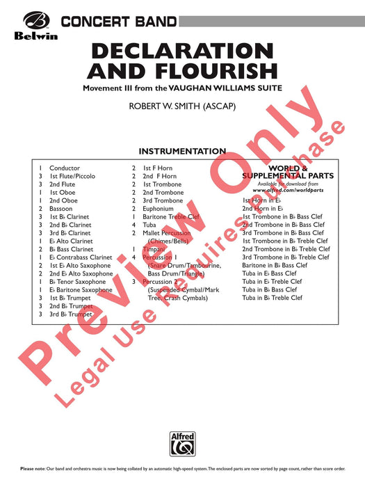 Declaration and Flourish (Movement III from the Vaughan Williams Suite) 樂章 組曲 | 小雅音樂 Hsiaoya Music