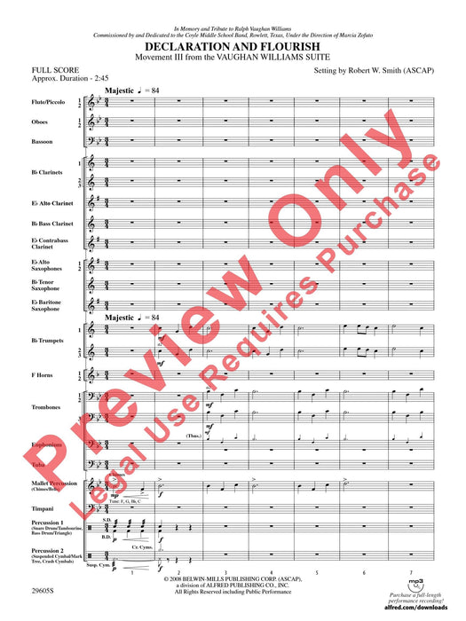 Declaration and Flourish (Movement III from the Vaughan Williams Suite) 樂章 組曲 | 小雅音樂 Hsiaoya Music