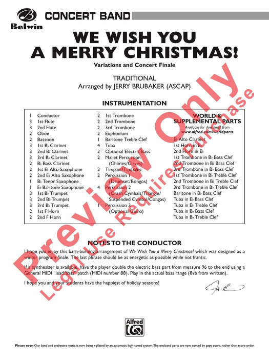 We Wish You a Merry Christmas! Variations and Concert Finale 詠唱調 音樂會 終曲 總譜 | 小雅音樂 Hsiaoya Music