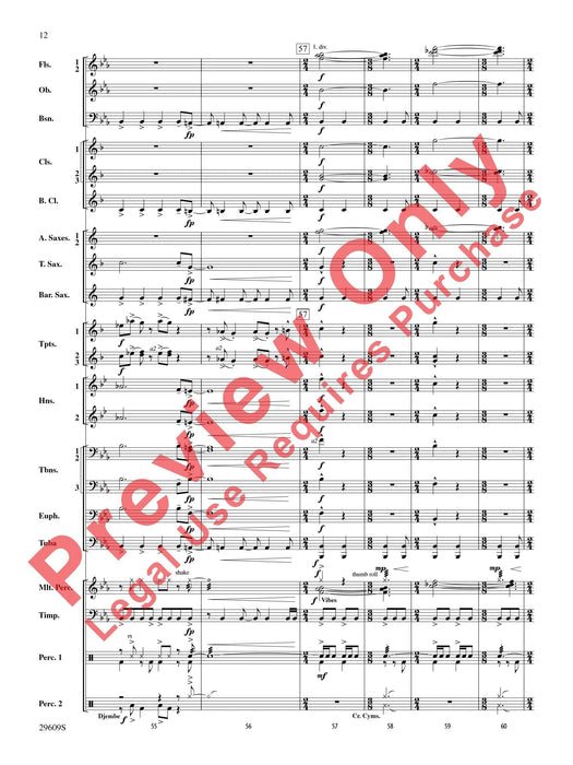 Echoes of Egypt Featuring: The Nile / Building the Pyramids / Sandstorm / The Pharaohs 總譜 | 小雅音樂 Hsiaoya Music