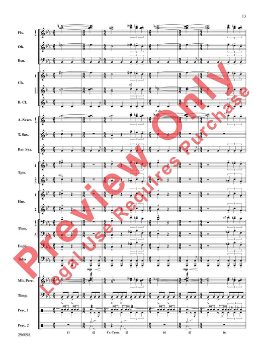 Echoes of Egypt Featuring: The Nile / Building the Pyramids / Sandstorm / The Pharaohs 總譜 | 小雅音樂 Hsiaoya Music