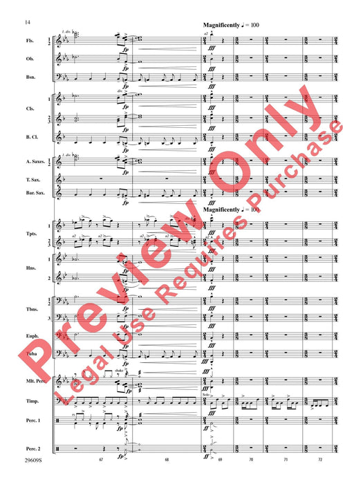 Echoes of Egypt Featuring: The Nile / Building the Pyramids / Sandstorm / The Pharaohs 總譜 | 小雅音樂 Hsiaoya Music