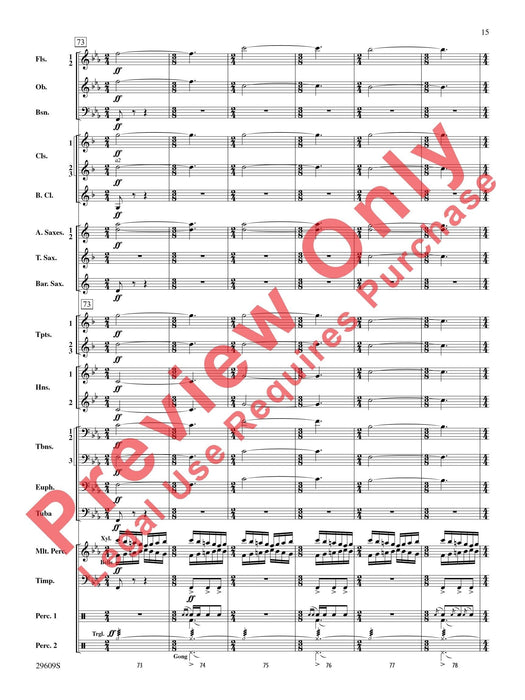 Echoes of Egypt Featuring: The Nile / Building the Pyramids / Sandstorm / The Pharaohs 總譜 | 小雅音樂 Hsiaoya Music