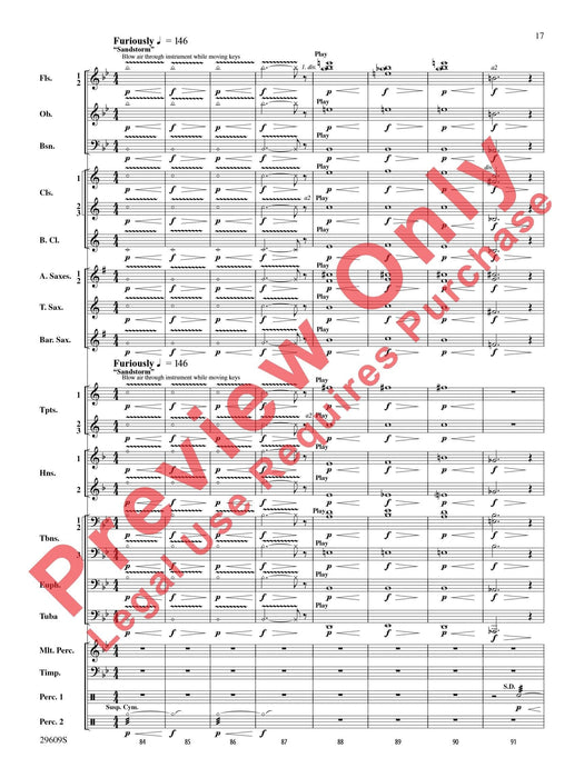 Echoes of Egypt Featuring: The Nile / Building the Pyramids / Sandstorm / The Pharaohs 總譜 | 小雅音樂 Hsiaoya Music