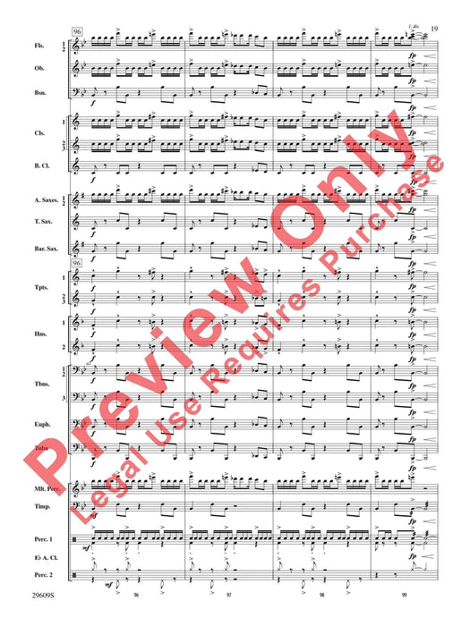 Echoes of Egypt Featuring: The Nile / Building the Pyramids / Sandstorm / The Pharaohs 總譜 | 小雅音樂 Hsiaoya Music